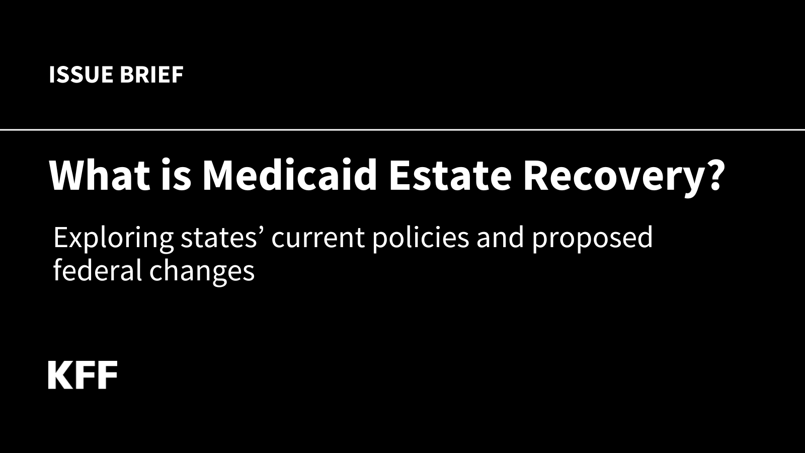 What is Medicaid Estate Recovery?