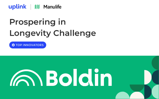 Boldin Selected as Top Innovator by the World Economic Forum through UpLink