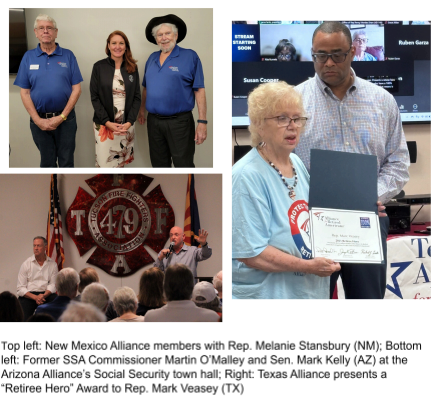 Alliance Members Mark Social Security’s 90th Anniversary with Mobilization Events Across the Country