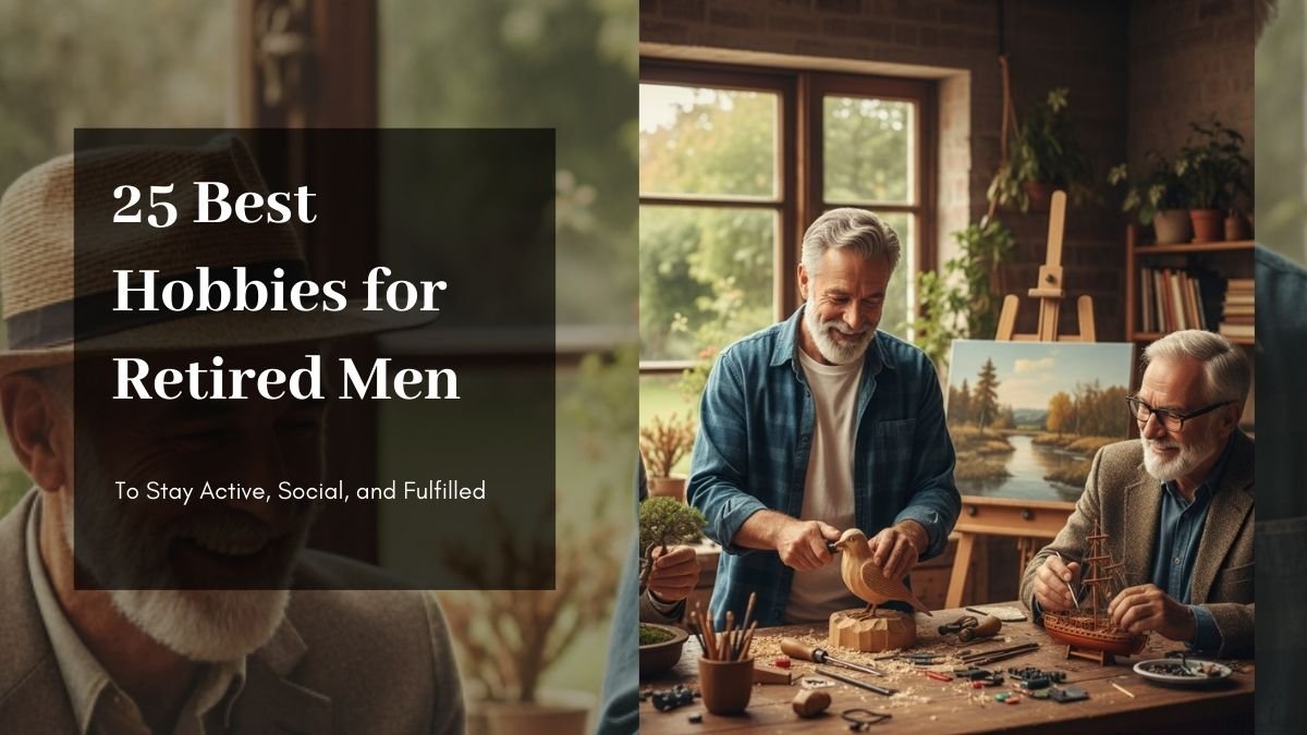 25 Best Hobbies for Retired Men to Stay Active, Social, and Fulfilled