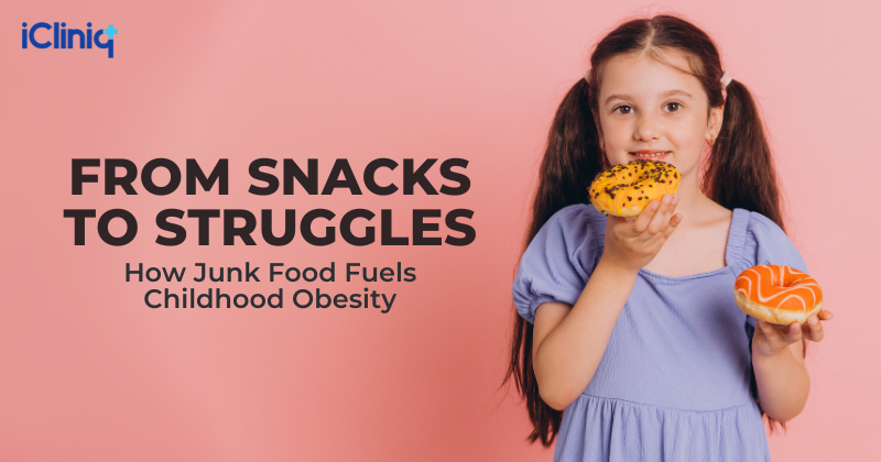 How Junk Food Fuels Childhood Obesity