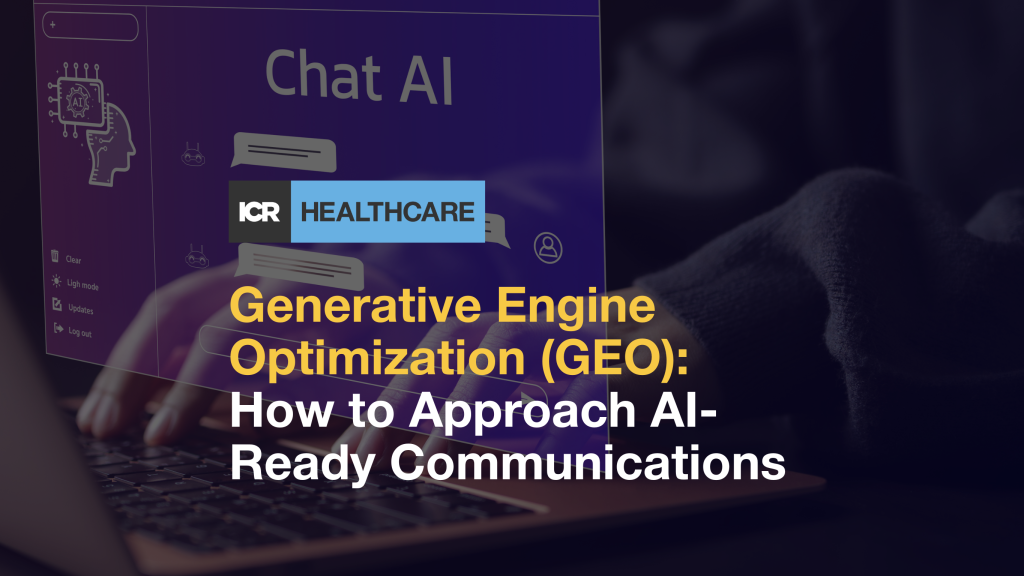 Generative Engine Optimization (GEO): How to Approach AI-Ready Communications
