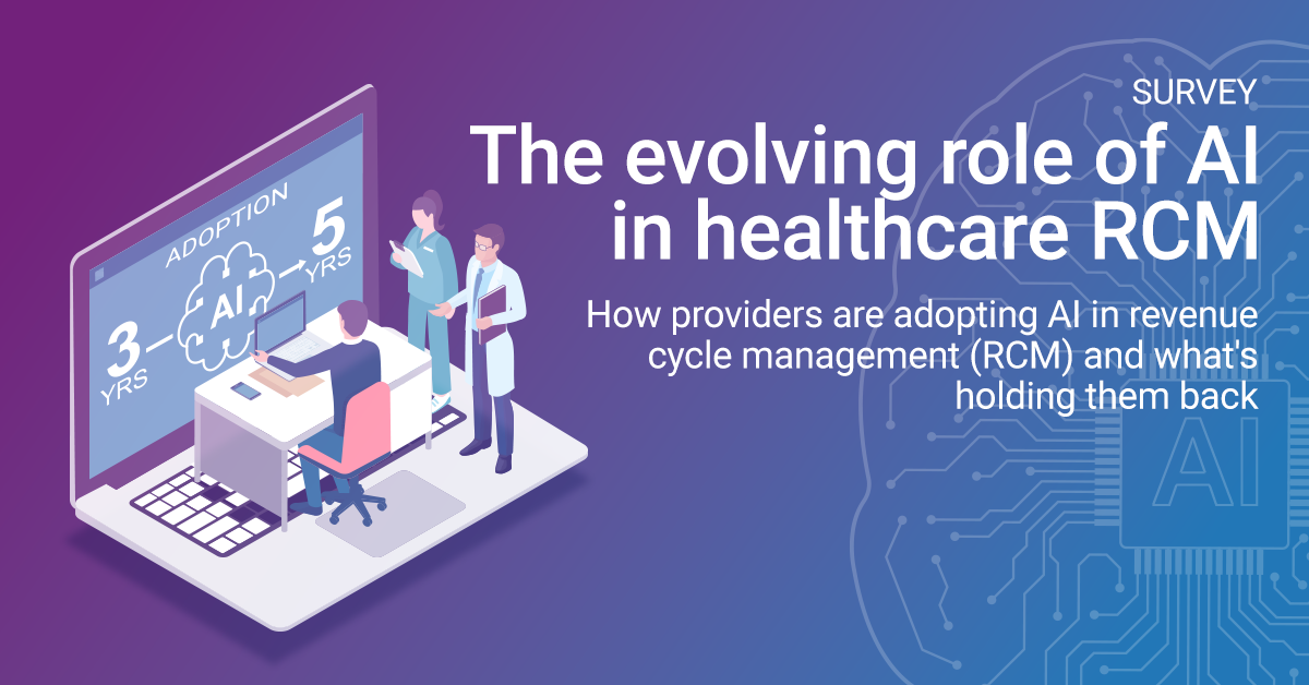 Infographic: The evolving role of AI in healthcare RCM