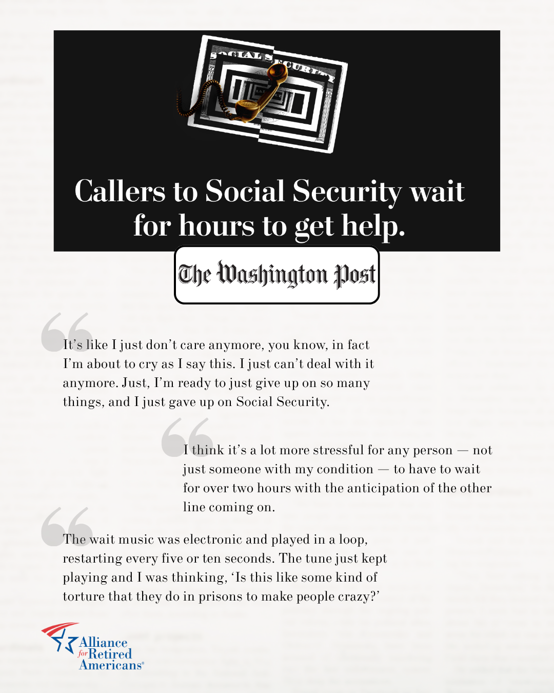 Social Security Callers Waiting Hours, Or Sometimes Days, for Help