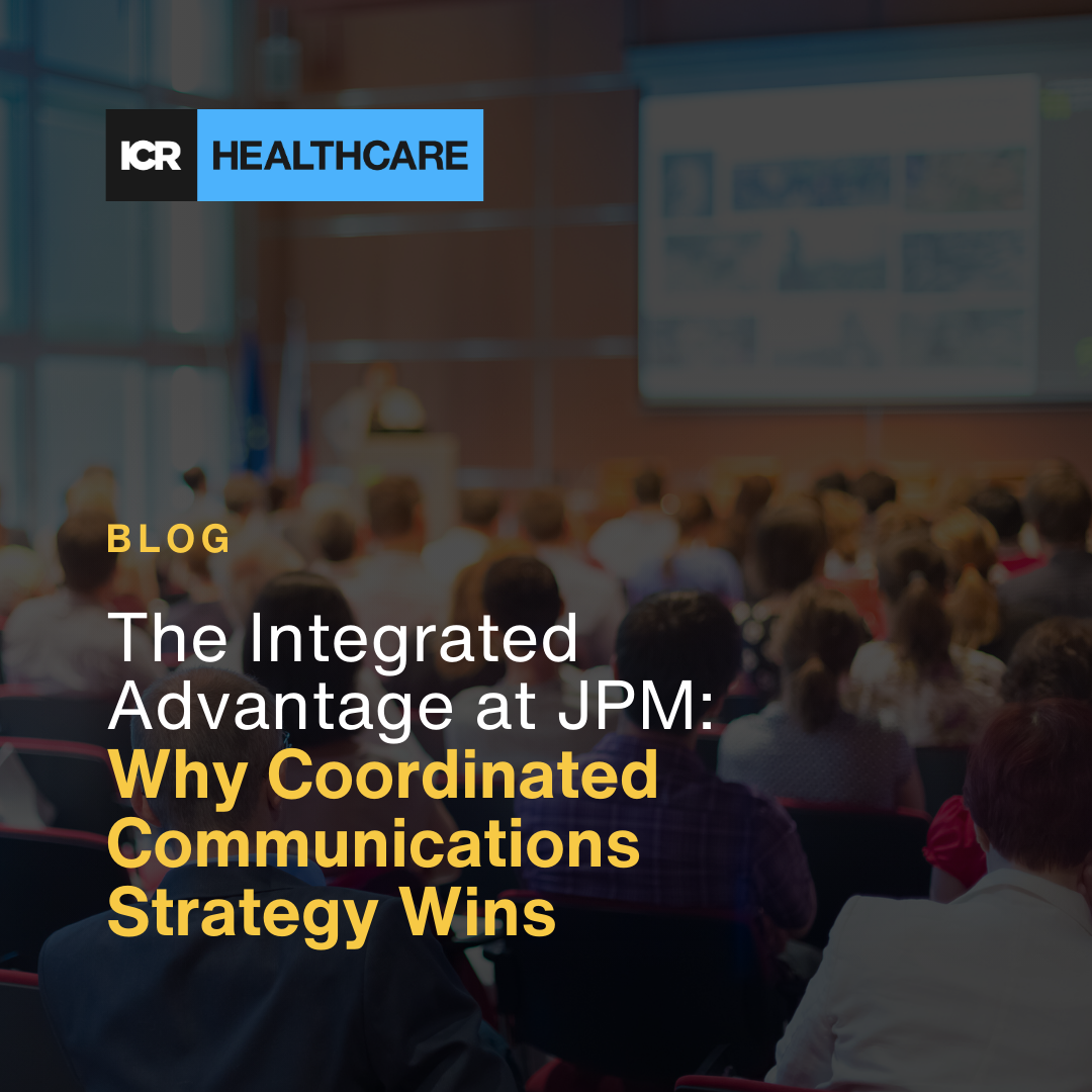 The Integrated Advantage at JPM: Why Coordinated Communications Strategy Wins