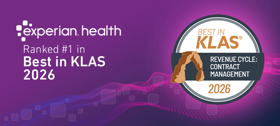 Experian Health ranked #1 in Best in KLAS for 2026