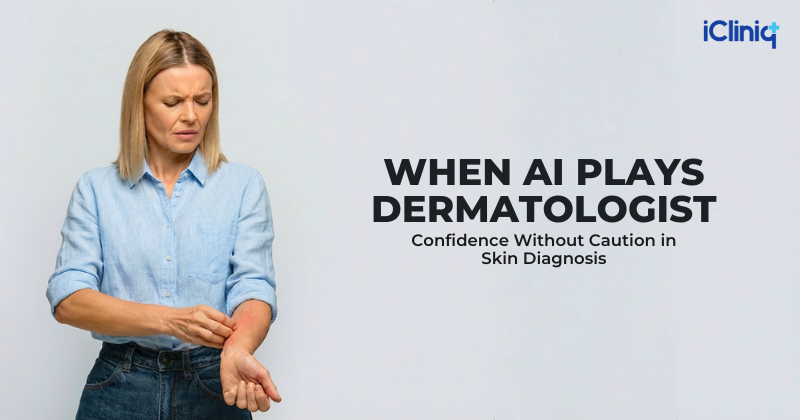 Confidence Without Caution in Skin Diagnosis
