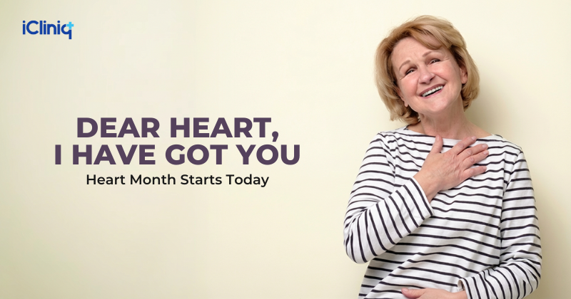 Dear Heart, I Have Got You: Heart Month Starts Today