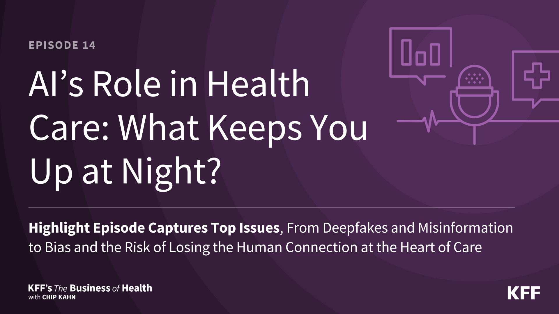 AI’s Role in Health Care: What Keeps You Up at Night?